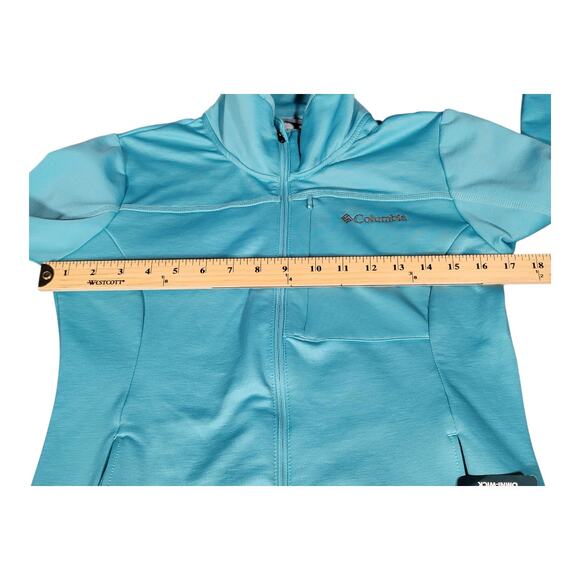 Columbia Omni Wick Windy Pointe Fleece Full Zip Jacket Women's Size Small NWT - Picture 10 of 15